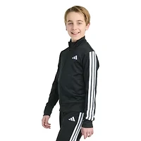 adidas Iconic Tricot Big Kid Boys Lightweight Track Jacket