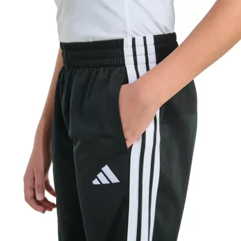 adidas Big Kid Boys Skinny Mid Rise Regular Fit Jogger Pant