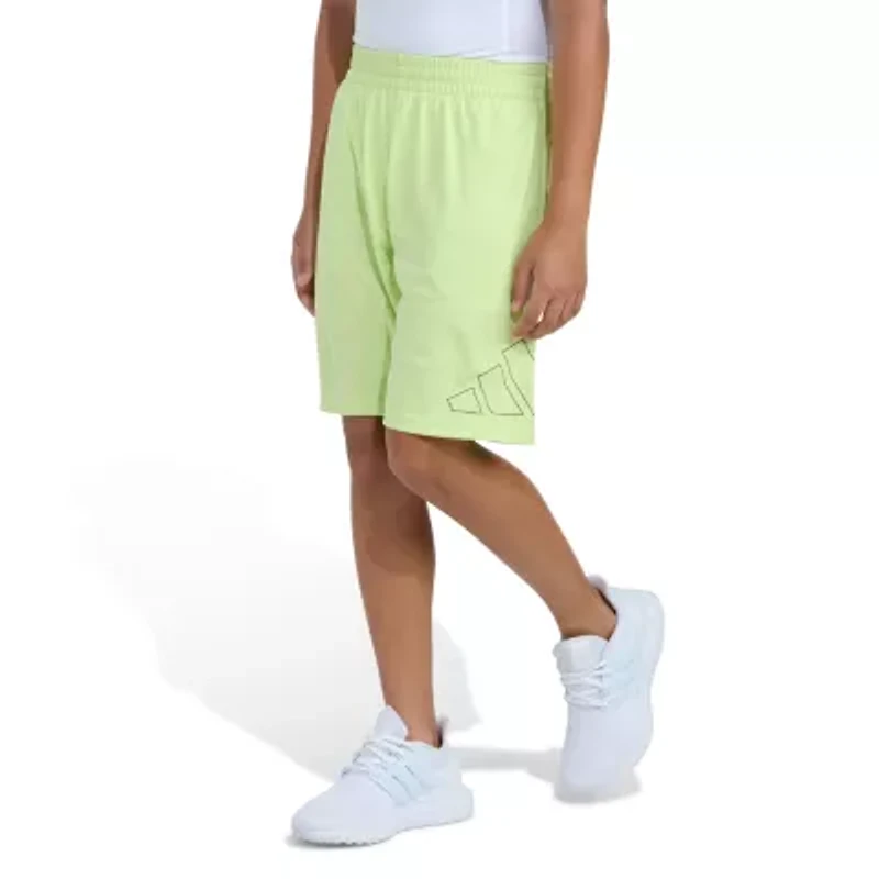 adidas Big Kid Boys Mid Rise Pull-On Short