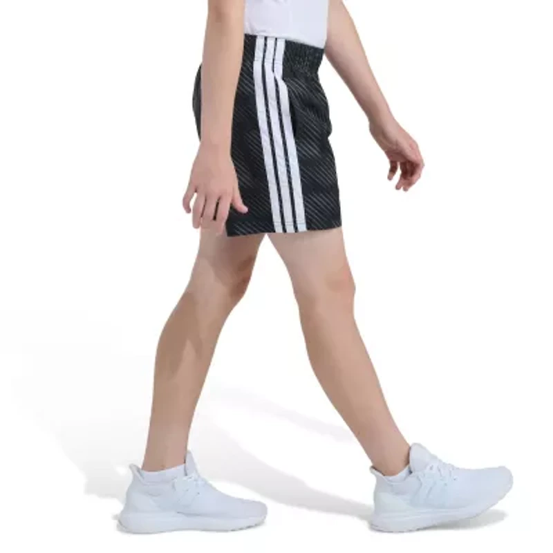 adidas Big Kid Boys Mid Rise Pull-On Short