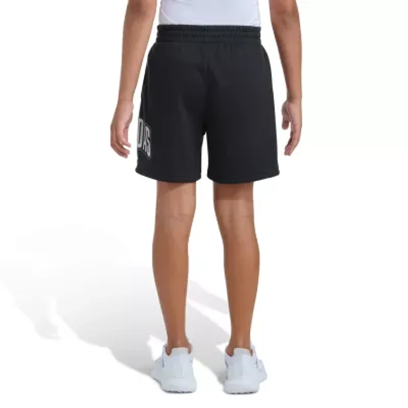 adidas Big Kid Boys Mid Rise Fleece Pull-On Short