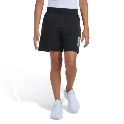adidas Big Kid Boys Mid Rise Fleece Pull-On Short