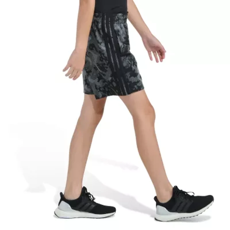 adidas Big Kid Boys Mid Rise Pull-On Short