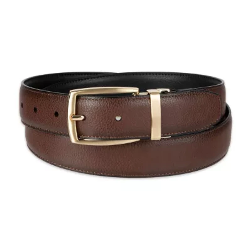 Stafford 32mm Fe Revs Pebble Mens Belt