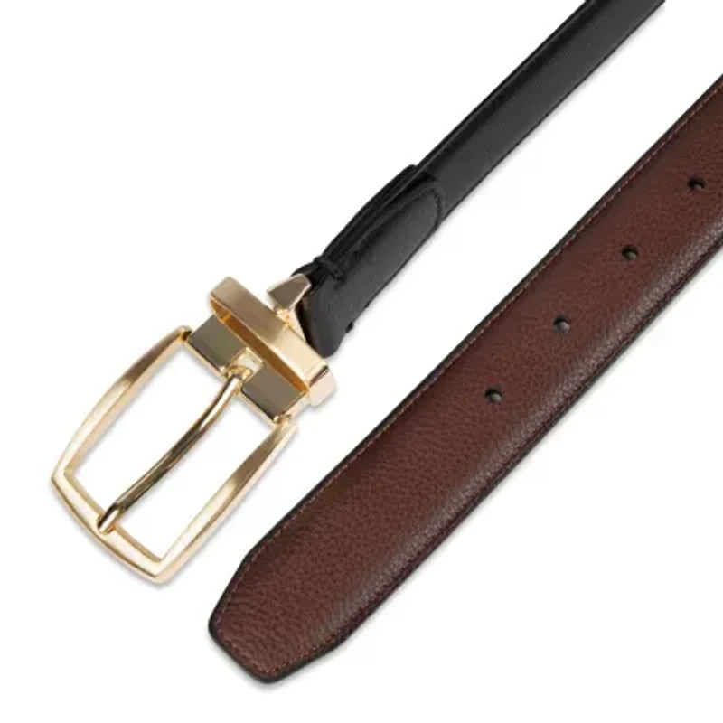 Stafford 32mm Fe Revs Pebble Mens Belt