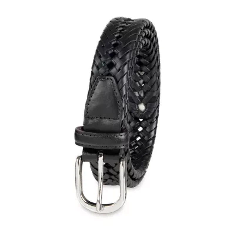 Stafford 32mm Basket Weave Mens Belt