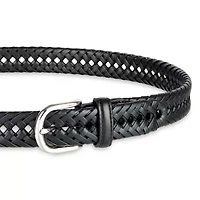 Stafford 32mm Basket Weave Mens Belt
