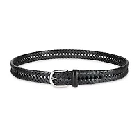 Stafford 32mm Basket Weave Mens Belt