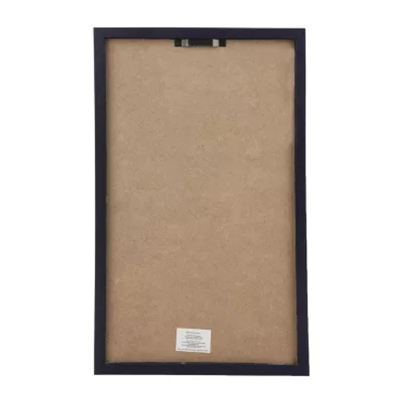 Mega Pizzaplex Black Wooden Framed Print