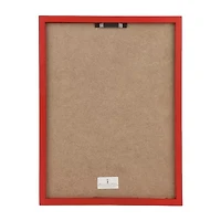 The Cat In The Hat Framed Book Cover Replica Red Wooden Framed Print