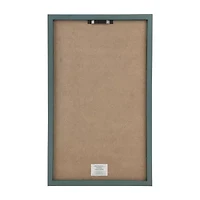 Uss Enterprise Owner'S Manual Replica Gray Wooden Framed Print