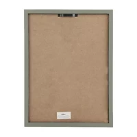 Abc Framed Book Cover Replica Gray Wooden Framed Print