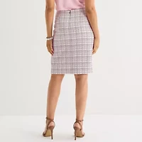 Black Label by Evan-Picone Womens Suit Skirt