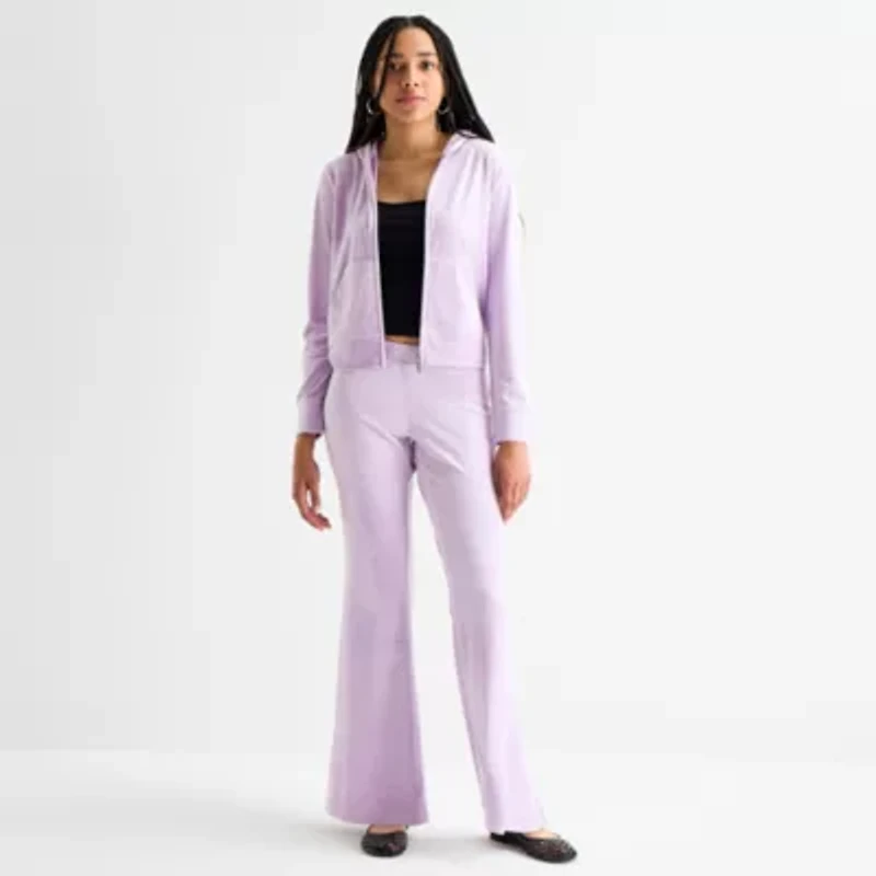 Juicy By Couture Womens Juniors Lightweight Track Jacket