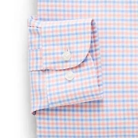 Stafford Coolmax All Season Ecomade Oxford Mens Regular Fit Stretch Fabric Wrinkle Free Long Sleeve Dress Shirt