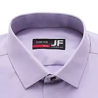 J. Ferrar 360 Stretch Performance Mens Slim Fit Fabric Long Sleeve Dress Shirt