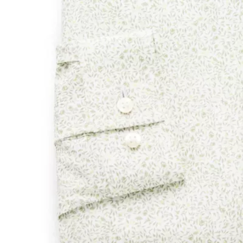 J. Ferrar Slim 360 Stretch Performance Mens Regular Fit Wrinkle Free Long Sleeve Dress Shirt