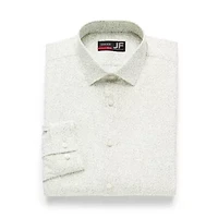 J. Ferrar Slim 360 Stretch Performance Mens Regular Fit Wrinkle Free Long Sleeve Dress Shirt