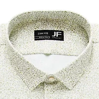 J. Ferrar Big And Tall 360 Stretch Performance Mens Regular Fit Wrinkle Free Long Sleeve Dress Shirt