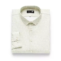 J. Ferrar Big And Tall 360 Stretch Performance Mens Regular Fit Wrinkle Free Long Sleeve Dress Shirt