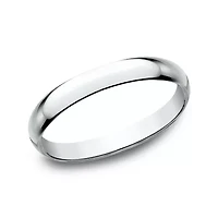 Womens 2.5MM 18K Gold Wedding Band