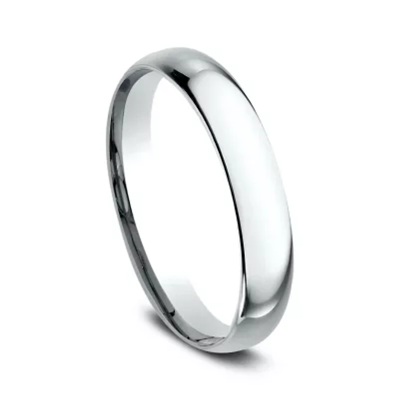 Womens18K White Gold 3MM Comfort-Fit Wedding Band
