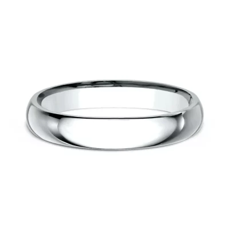 Womens18K White Gold 3MM Comfort-Fit Wedding Band