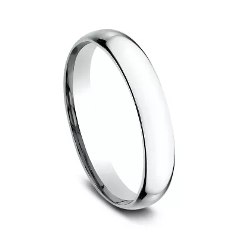 Womens 14K White Gold 3MM Light Comfort-Fit Wedding Band