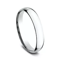 Womens 14K White Gold 3MM Light Comfort-Fit Wedding Band
