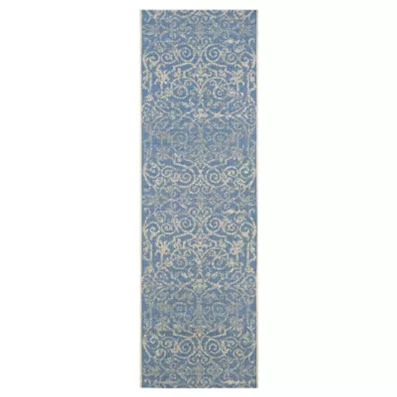 Couristan® Summer Quay Indoor/Outdoor Rectangular Runner Rug