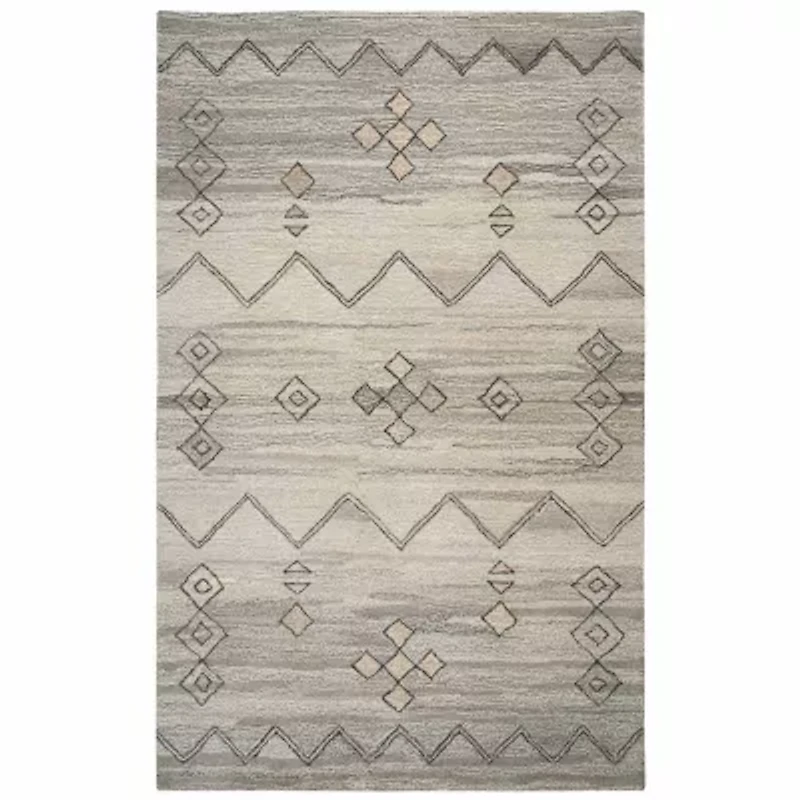 Rizzy Home Suffolk Collection Danielle Pattern Rectangular Rugs