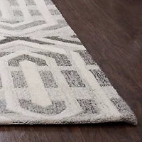 Rizzy Home Suffolk Collection Ruth Miriam Geometric Rectangular Rugs