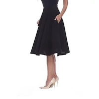 White Mark 'Saya' Flare Skirt