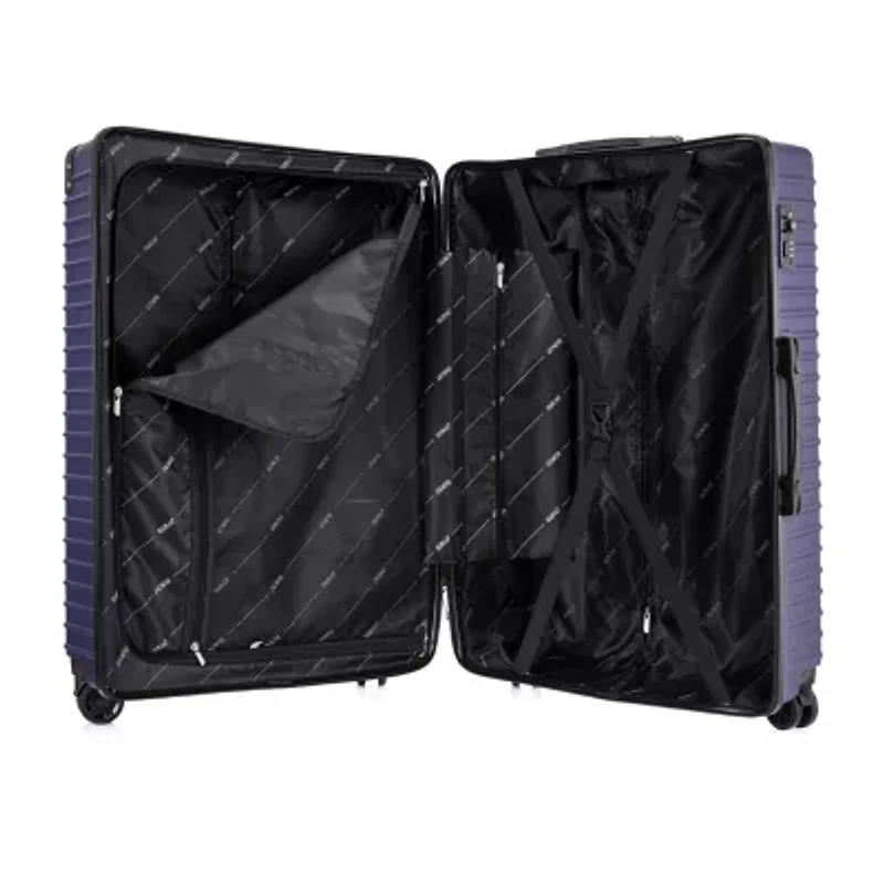 Dukap Tour 28 Inch Hardside Lightweight Checked Spinner Luggage