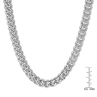 Mens Stainless Steel Hypoallergenic 24 Inch Box Chain Necklace