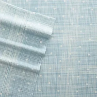 Casual Comfort™ Premium Ultra Soft Polka Dot Pattern Microfiber Wrinkle Free Sheet Set