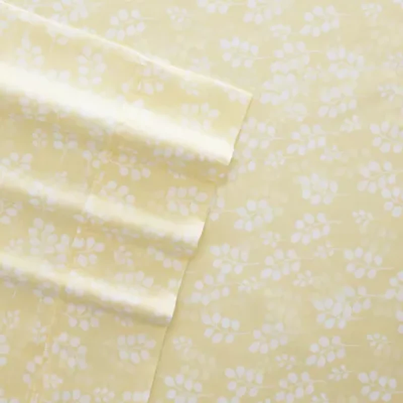 Casual Comfort™ Premium Ultra Soft Wheat Pattern Microfiber Wrinkle Free Sheet Set