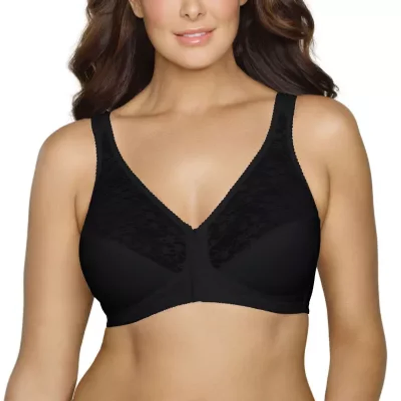 Exquisite Form® Women's FULLY Lace Wireless Back & Posture Support Bra with Front Closure-5100565