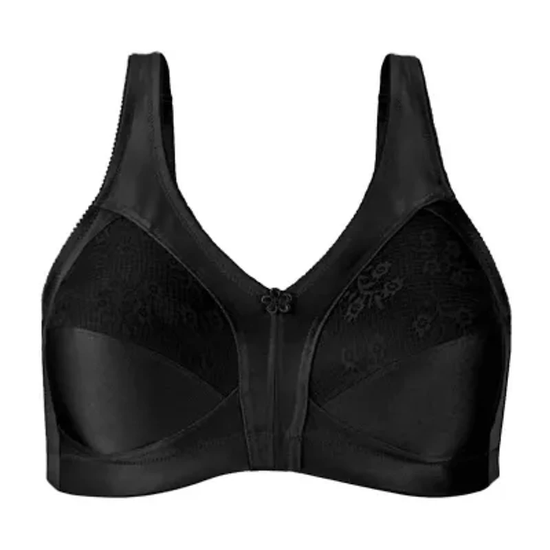 Exquisite Form® Women's FULLY Slimming Wireless Full-Coverage Bra with Back Closure & Lace- 5100548