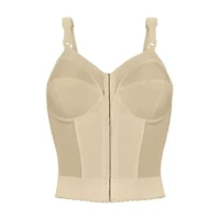 Exquisite Form®  Women's FULLY Slimming Wireless Back & Posture Support Longline Bra with Front Closure- 5107530