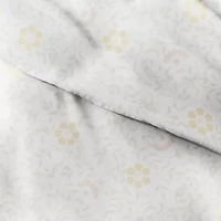 Casual Comfort Premium Ultra Soft Spring Vines Print Duvet Cover Set