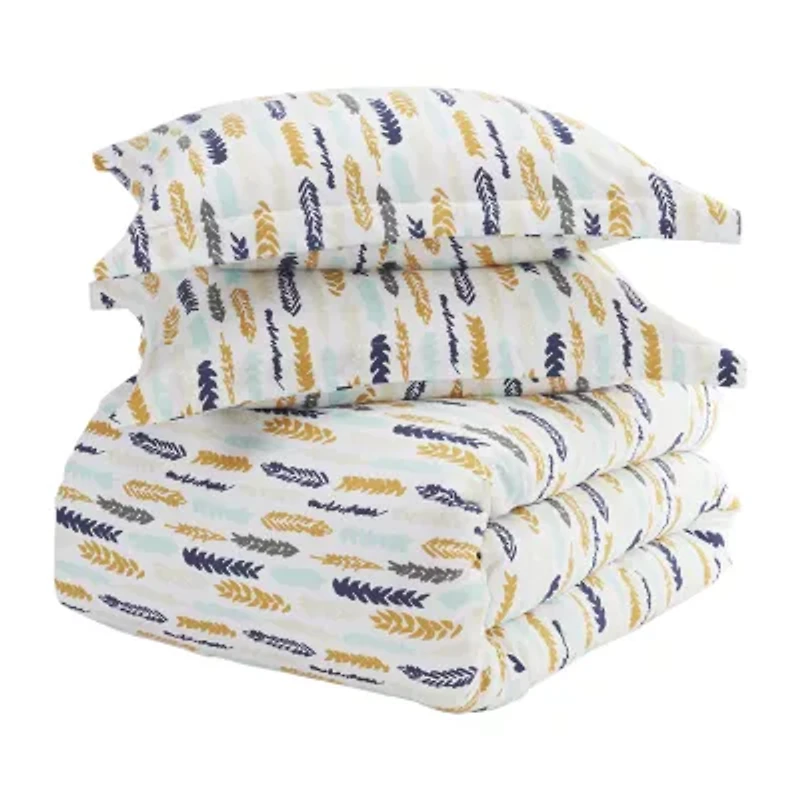 Casual Comfort Premium Ultra Soft Feathers Duvet Cover Set