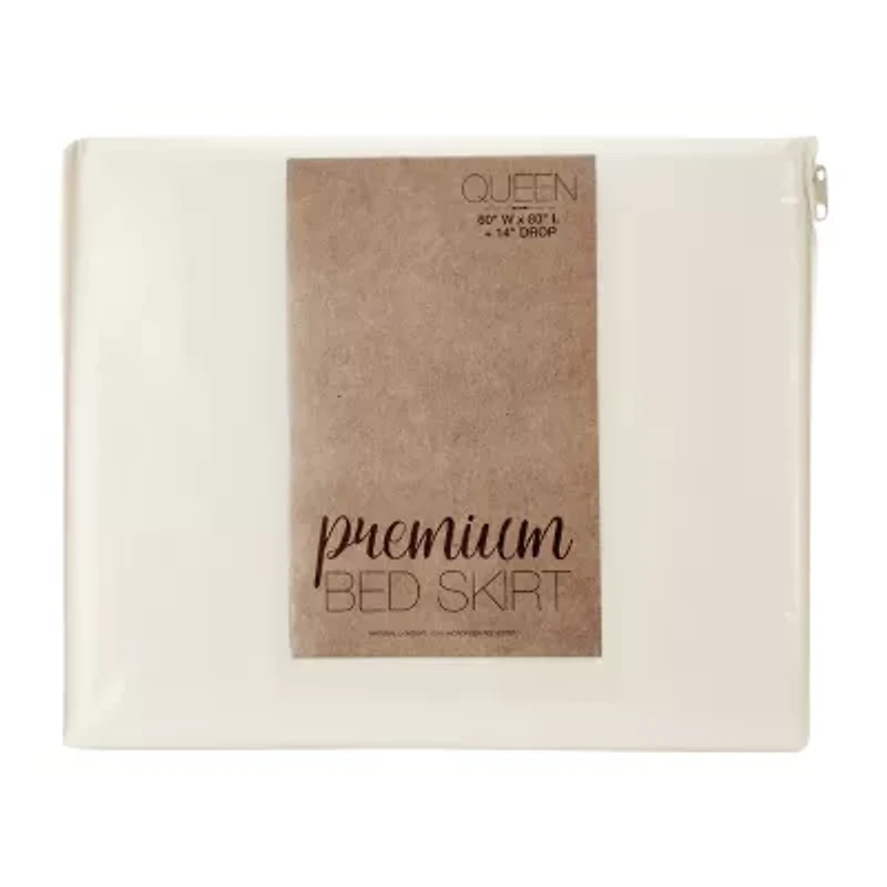 Casual Comfort Luxury Pleated 14" Hypoallergenic Wrinkle Resistant Bed Skirt