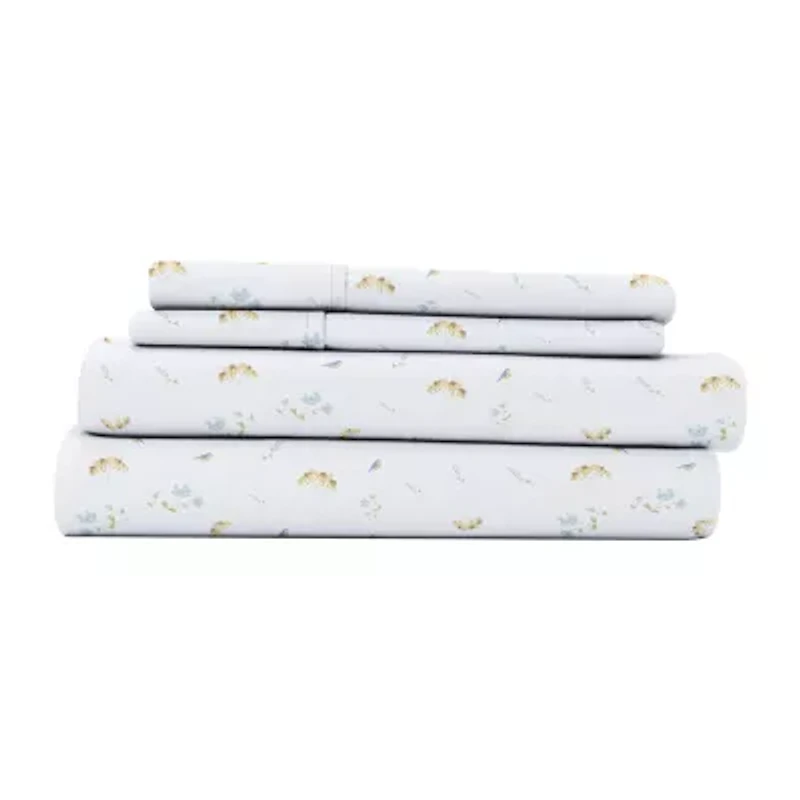 Casual Comfort™ Premium Ultra Soft Microfiber Floral Sheet Sets