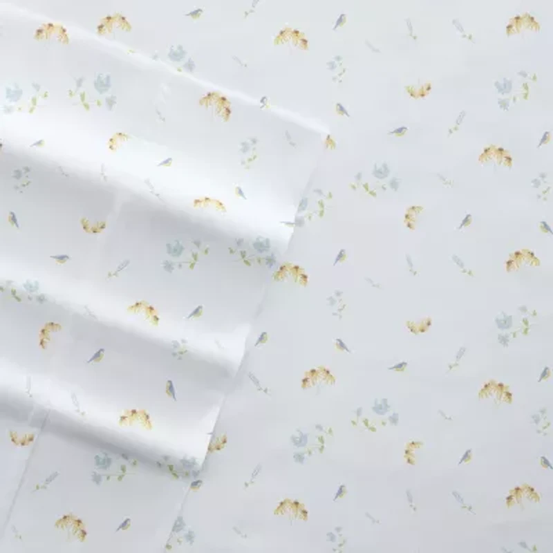Casual Comfort™ Premium Ultra Soft Microfiber Floral Sheet Sets