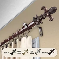 Rod Desyne Fernando 1 Adjustable Curtain