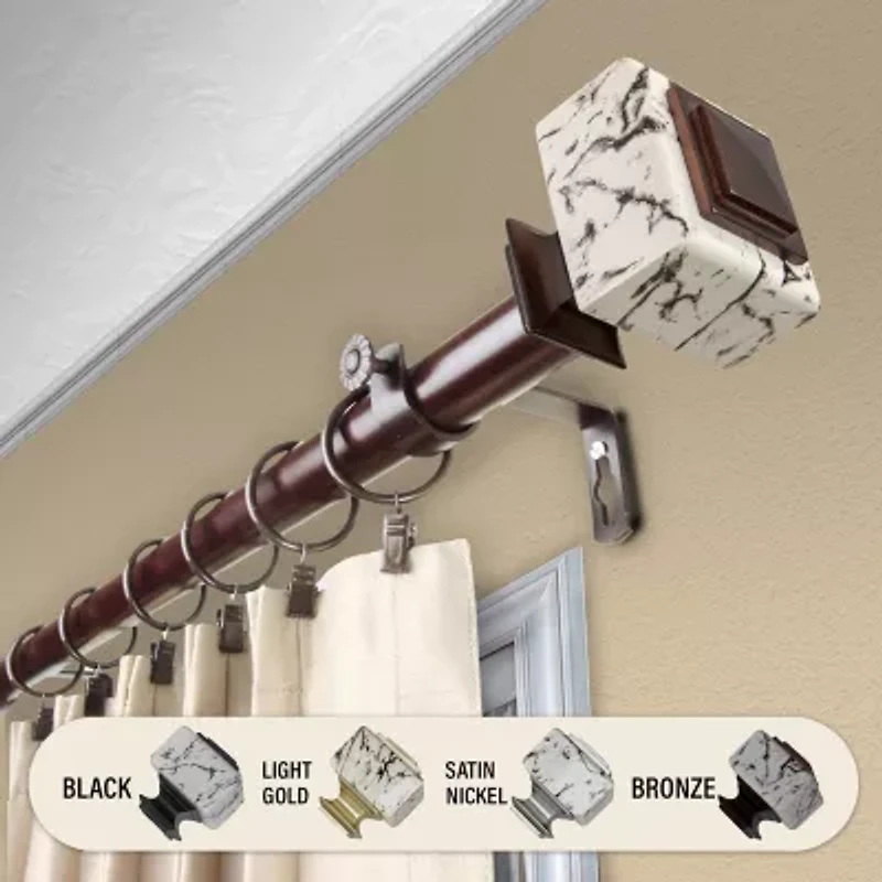 Rod Desyne Willis 1 Adjustable Curtain