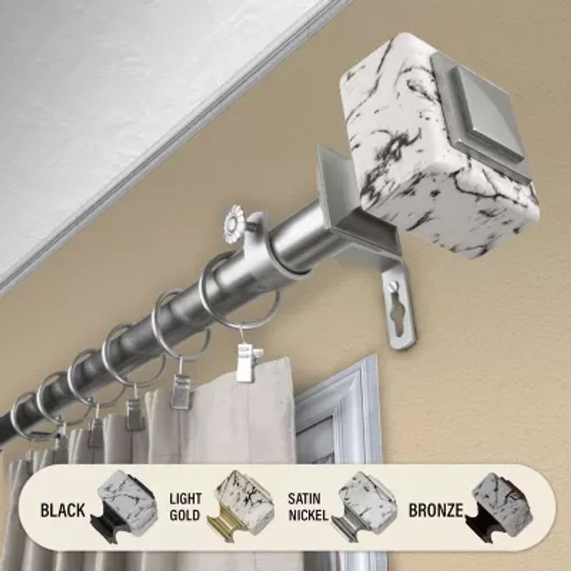Rod Desyne Willis 1 Adjustable Curtain