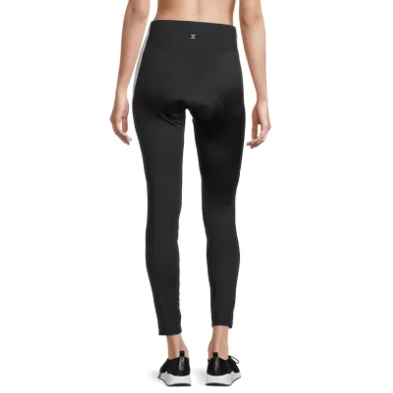 Xersion Cycling Womens Moisture Wicking Quick Dry High Rise 28" 7/8 Ankle Legging