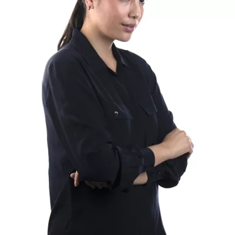 Silver Treasures Genuine Stone Sterling Silver Ear Climbers